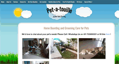 Desktop Screenshot of pet-a-touille.com